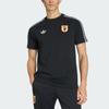 adidas Originals Japan Retro Football Casual Culture Slim Fit Knitted Striped Short Sleeve T-Shirt Men Tops KA1521
