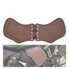 HDBUBALUS Motorcycle Heat Saddle Shield Deflector Heat Baffle PU for Harley Touring Soft Isle Dyna Sportster Suzuki Kawasaki Yamaha 1985-2023