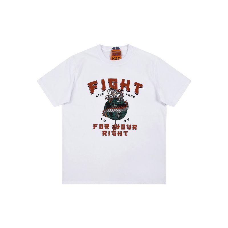 American Retro Heavy Weight Pure Cotton Short Sleeve T-Shirt Men 2024 New Arrival Trendy Base Shirt Export Cotton T-shirt White 2XL
