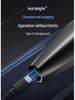 Waterproof Professional Hair Clipper: Quick Charge, Oil Head, Bald Head, Home Hairdressing Trimmer.