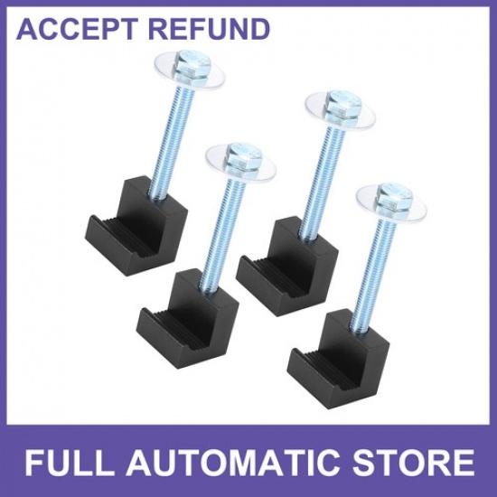 FOUR Truck Tool Box Mounting Toolbox Tie Downs J Shape Hook Universal