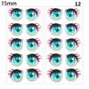 Doll Educational Toys Cartoon Eyes Stickers Clay Decals Face Organ Paster Love Cute Sticker