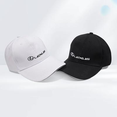 Car Logo Adjustable Baseball Hat Outdoor Duck Tongue Cap For Lexus RX330 IS250 Ct200h ES300h RX350 IS300h NX300h RX400h UX250h