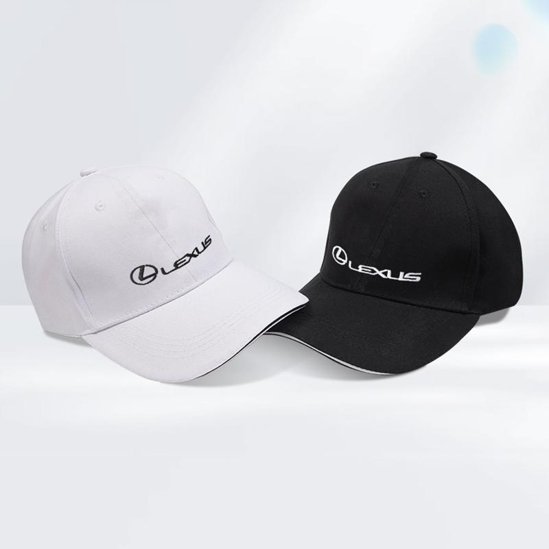 Car Logo Adjustable Baseball Hat Outdoor Duck Tongue Cap For Lexus RX330 IS250 Ct200h ES300h RX350 IS300h NX300h RX400h UX250h