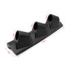 Car Triple Gauge Pillar Pod Gauge Holder 52mm For Right Hand Drive Black ABS