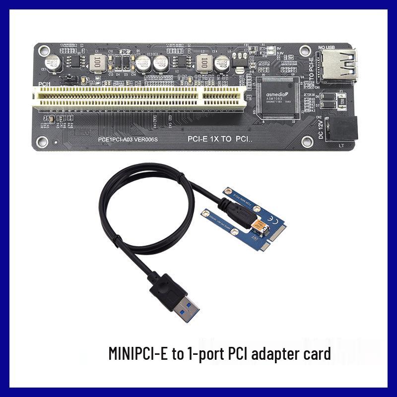 Yakalama, Ses, Paralel ve Altın Vergi Kartları için PCIe'den Çift PCI Adaptör Kartı