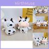 Cozy Black And White Cow Plush Keychain Perfect For Weddings And Party Favors
