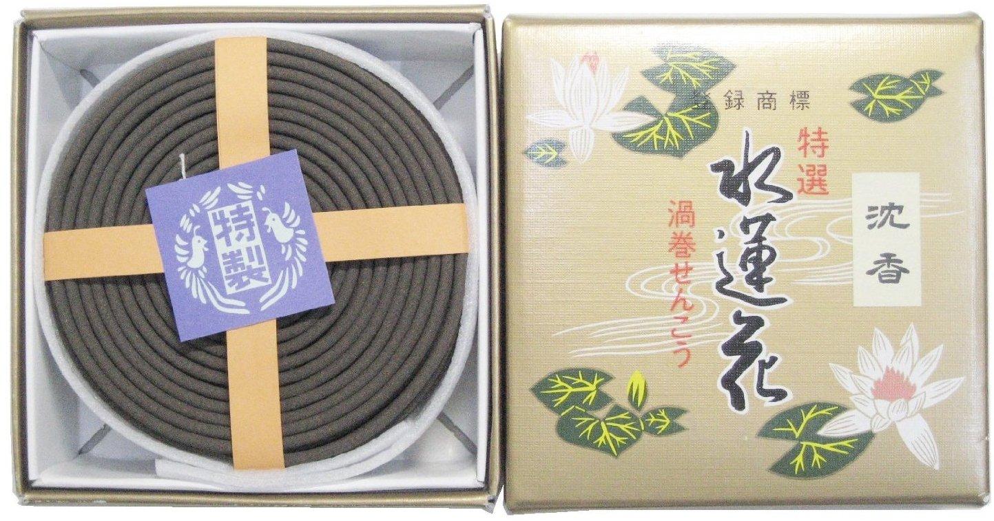 

Awaji Baikondou Spiral Incense Approximately 12 14 Hanging Lotus for Buddhist 7th and 49th Days of Hanging Natural Materials Sticks, Hours, Rolls,