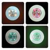 Colorful LED Coaster with 3 Light Modes Self-Adhesive Portable Drink Coaster for Beer Coffee Bar Ambience Lights Fun Home Bar Accessory
