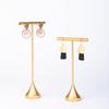 GISELA D Earring 4pcs Gold Earring Display Stand for Selling T Stand Retail Display Holder for T Bar Jewelry Organizer for Show Online for Photoshoot