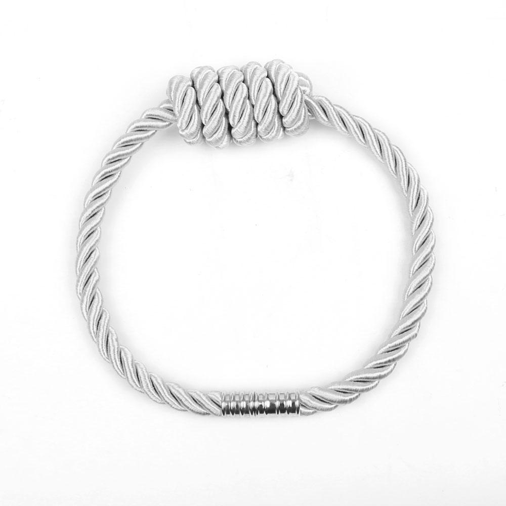 1 Stück Vorhang-Raffhalter Magnetischer Clip Schnalle Seilgeflecht Hängende Kugel Vorhänge Halter Klemme Vorhanghalter Zubehör Cortinas