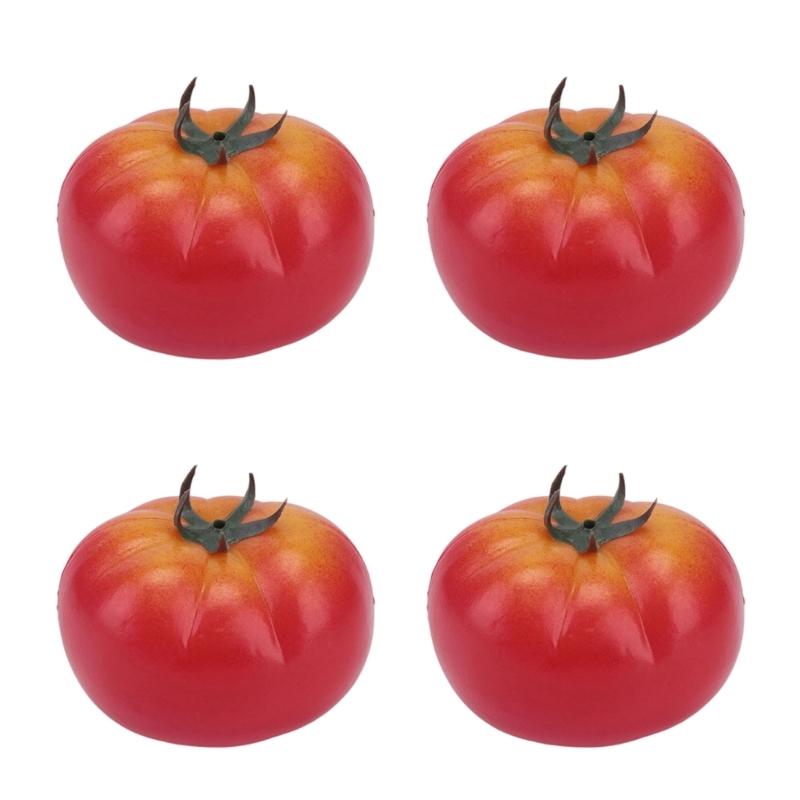 Artificial Tomato Decoration Simulation Vegetable Model for Fall Harvest Basket Display, Window Styling, and Photography Arrangements