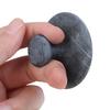 Black Gua Sha Stone Natural Black Ore Stone Gua Sha Massage Tool Relaxation Tool