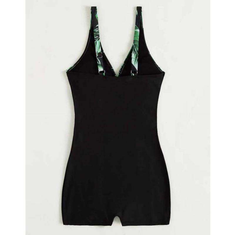 Summer Sexy Print One Piece Swimsuits Closed Female Swimwear Push Up Body Women's Swim Wear Bathing Suits Beach Pool Bather 2025