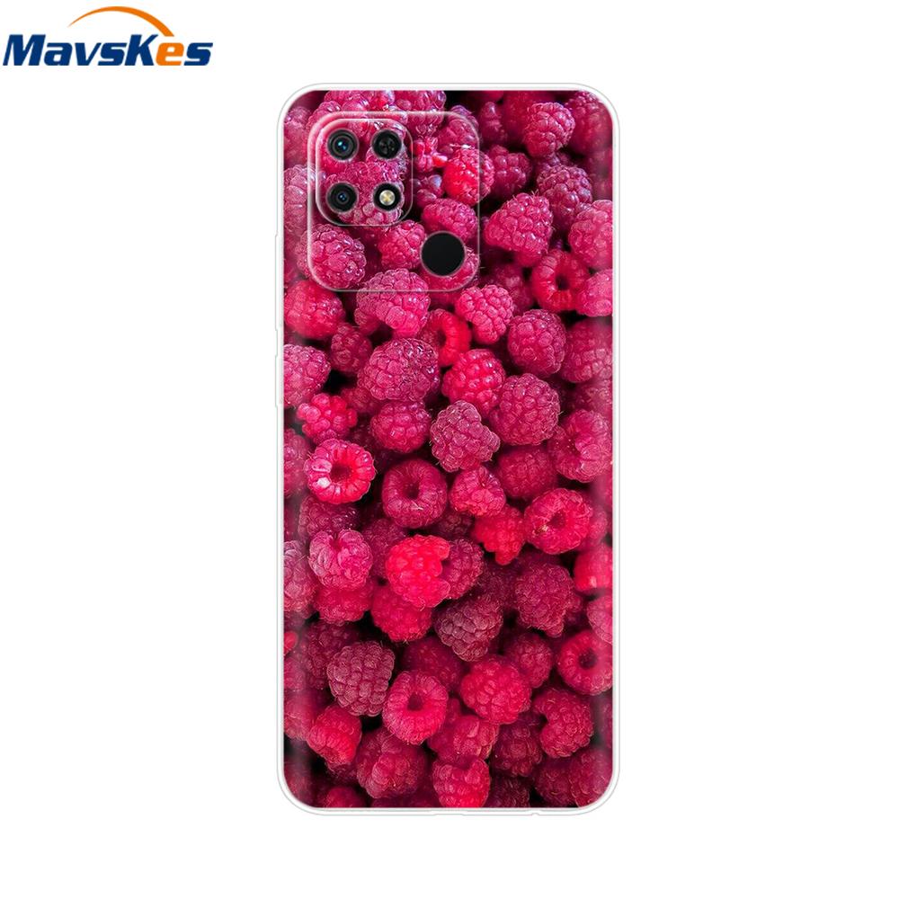 For Xiaomi Redmi 10C Case Clear Bumper Cute Cover For Xiaomi Redmi 13C Liquid Silicone Soft TPU Fundas Phone Case For Redmi 12C
