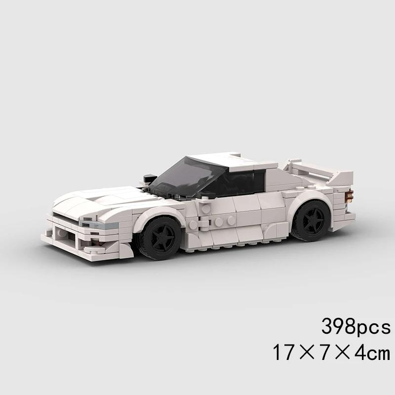 Speed Convertible MOC Car Super Race Technical Vehicle Model Building Block Racing Rally Sports Brick Christmas Gift Toy City
