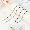 Men Women Crystal Glass Beads Eyeglass Lanyard Glasses Necklace Glasses Chain Eye wear Accessories