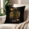 Luxury Black Golden Play Card cushion cover Decoration Room Shop Car Home Office Coffee Pillow Sofa Printing Nordic Simplicity