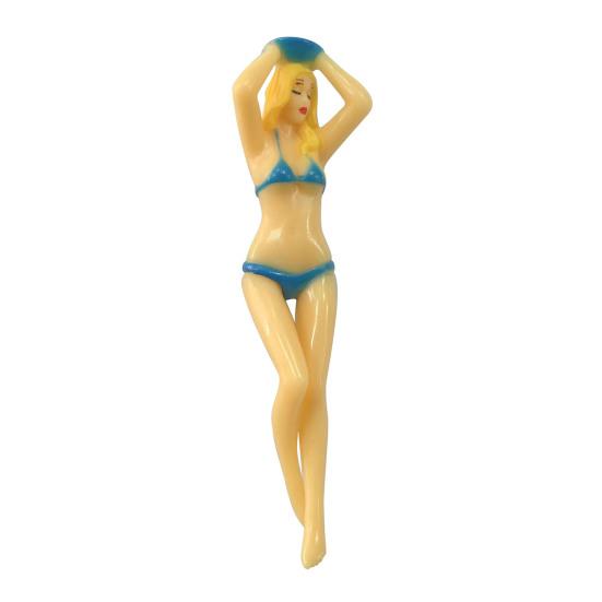 Bikini Beauty Plastik Golf Tee, Badeanzug Damen Golfballhalter, Golf Trainingshilfe Tee für Indoor Outdoor Driving Range