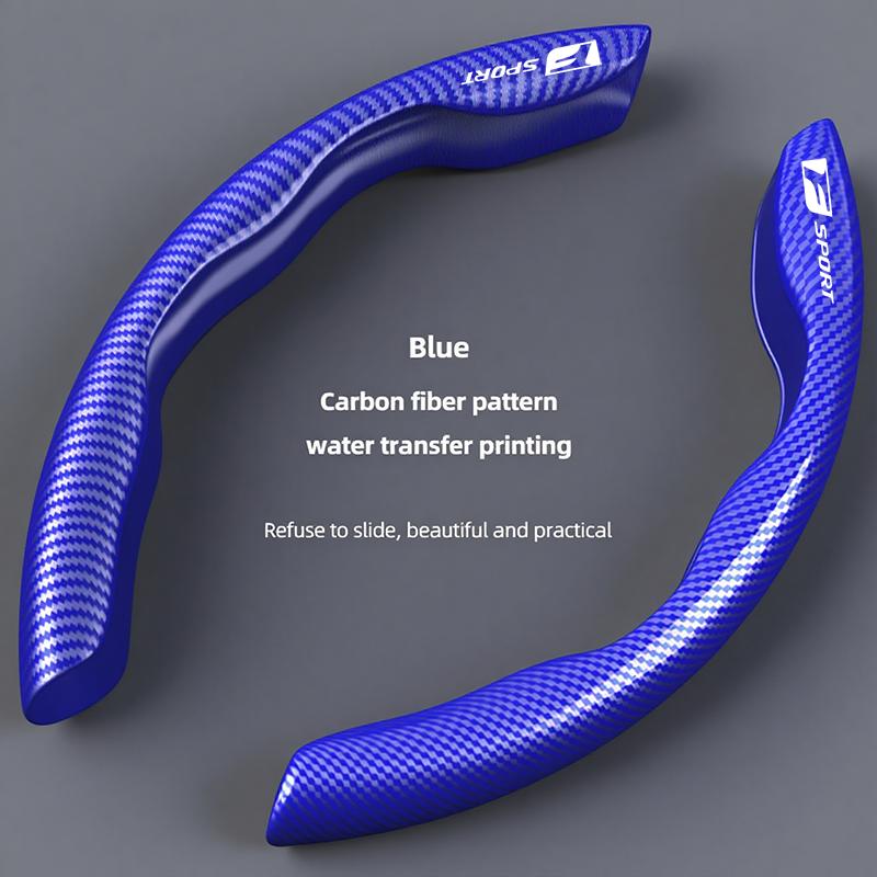 DJSZ3 Carbon fiber Car Steering Wheel Cover Non-slip Protective Pad For Lexus F SPORT ES RX NX LS UX LM LX GX LC RZ IS CT GS RC HS SC