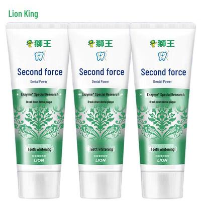 Chikara Enzyme Whitening Toothpaste, Fresh Fruit Mint (3x130g)