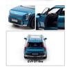 Welly 1:38 Kia EV9 Fullback, Blu/Bianco Diecast, MiniCar