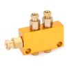TKType Lubrication System 6Mm Inlet Piston Distributor Durable Divider Valve  Industrial Machinery