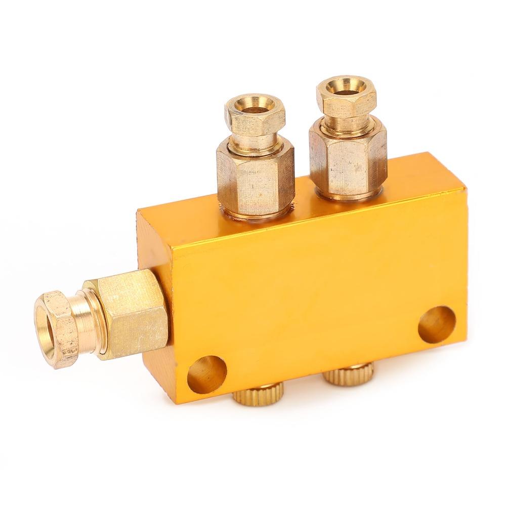 TKType Lubrication System 6Mm Inlet Piston Distributor Durable Divider Valve Industrial Machinery