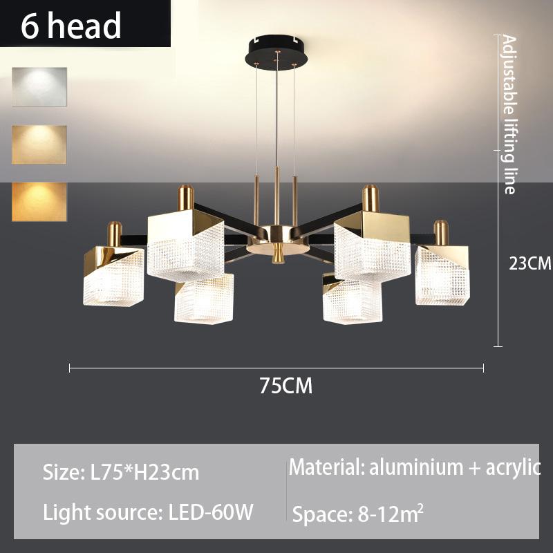 Kryształowy żyrandol LED do salonu, lampa sufitowa, żyrandol do restauracji, lampa sufitowa do sypialni