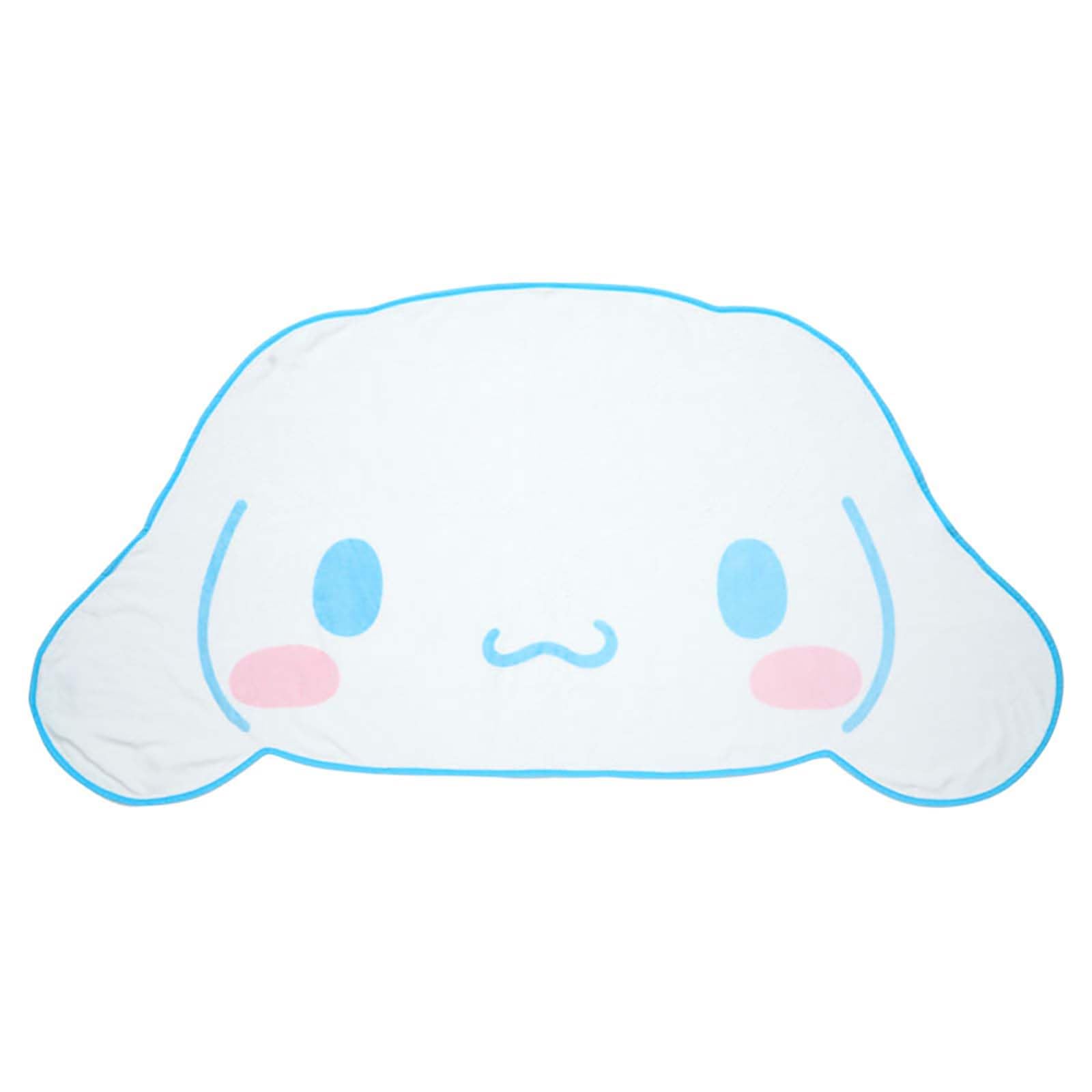 

Sanrio Blanket Cinnamoroll 279650 Face-Shaped светло-синий