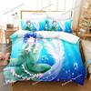 3D Print Anime Wakasagihime (Touhou) Bedding Set Single Twin Full Queen King Size Bed Set Aldult Kid Bedroom Duvet Cover Sets029
