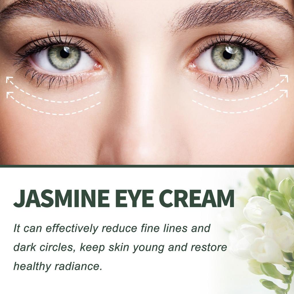 Jasmine Flower Anti-aging Eye Cream For Fine Lines And Puffiness Hydrating Complexion