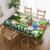 Pikmin Customized Rectangular Tablecloth Oilproof Table Cover for Festival Party Decorations Table Cloth