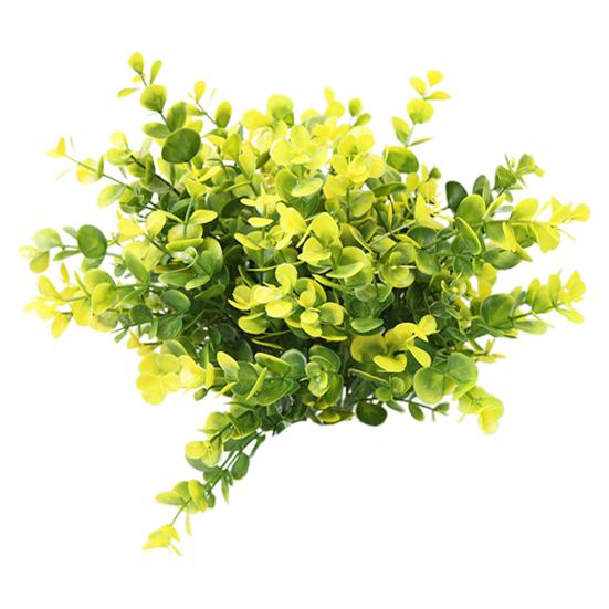 Plastic Flower Simulation Eucalyptus No Wilting Fancy Beautiful Wedding Faux Stem with Leaf