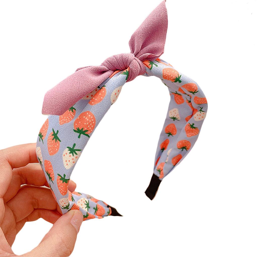 Girl Rabbit Bunny Ear Bow Wide Headband Hairband Tie Hair Hoop Accessories Girl Rabbit Bunny Ear Bow Wide Headband Hairband Tie Hair Hoop Accessories