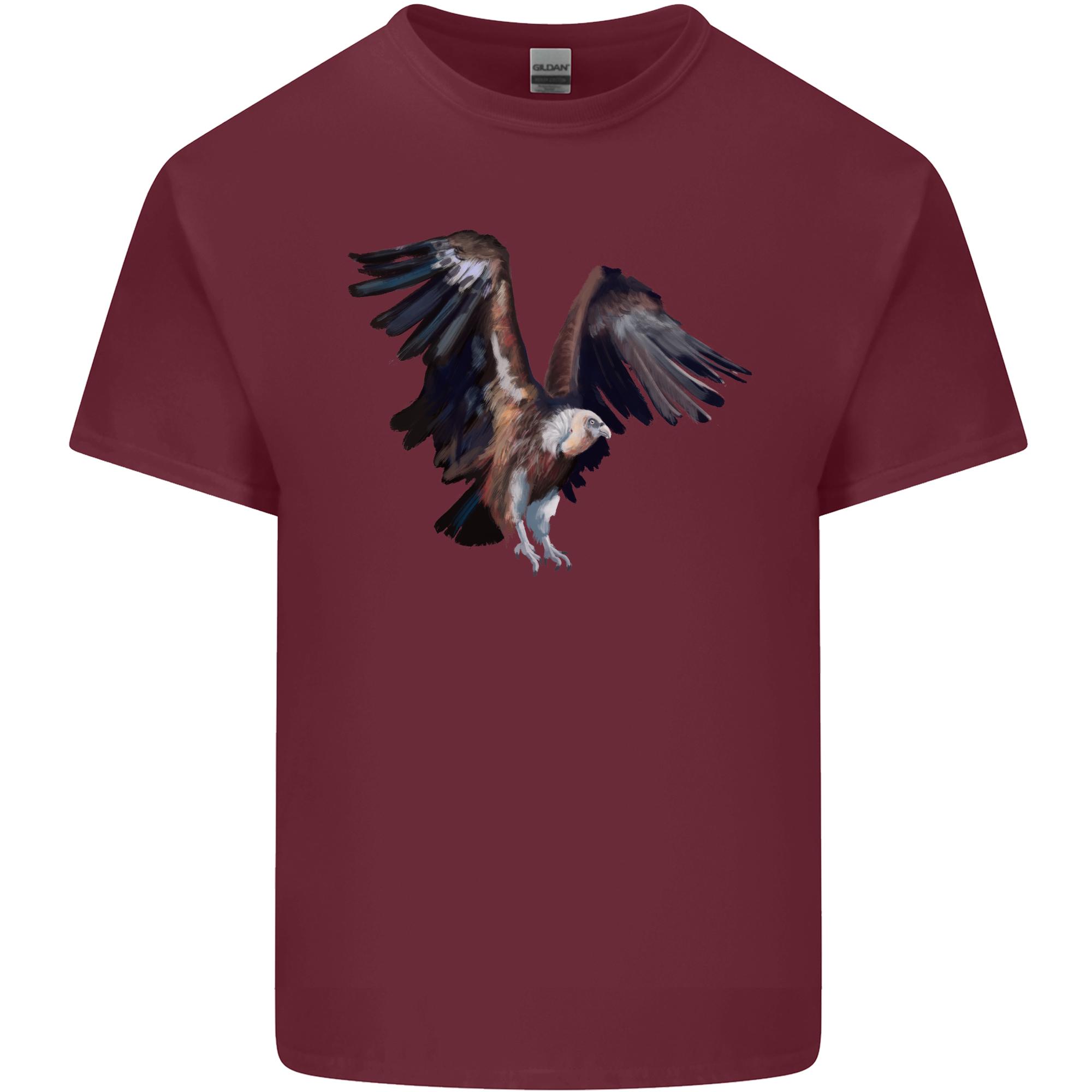 A Vulture Illustration Birds of Prey Unisexs Light Cotton TShirt S