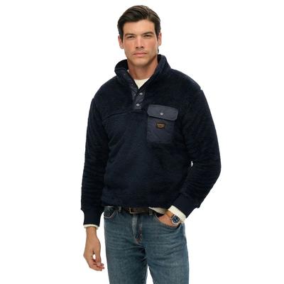 Superdry Genser med halv glidelås High Pile