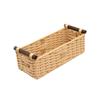 Woven Storage Basket 1 Pack - Decorative for Home Shelf and
