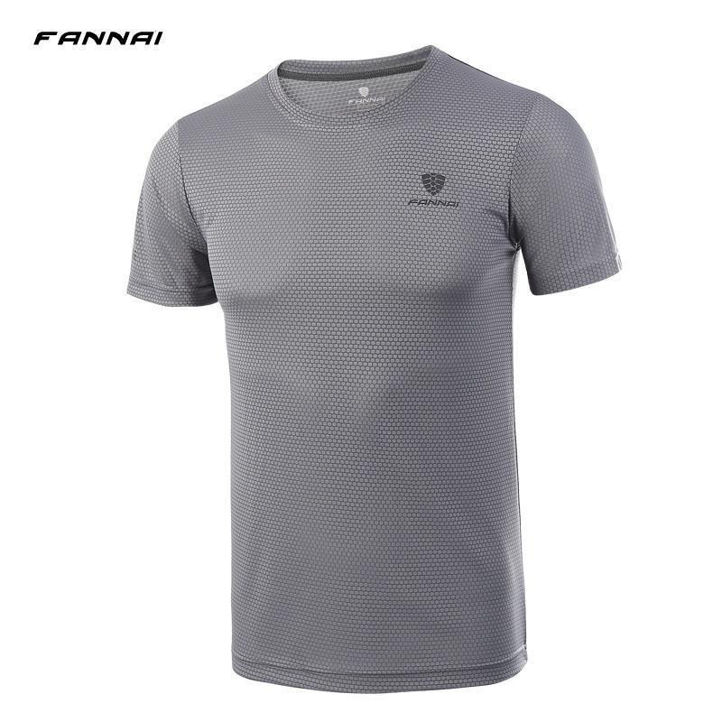 Premium Quality Fit Sports Training Slim Shirt For Men In Quick Drying Polyester Blend