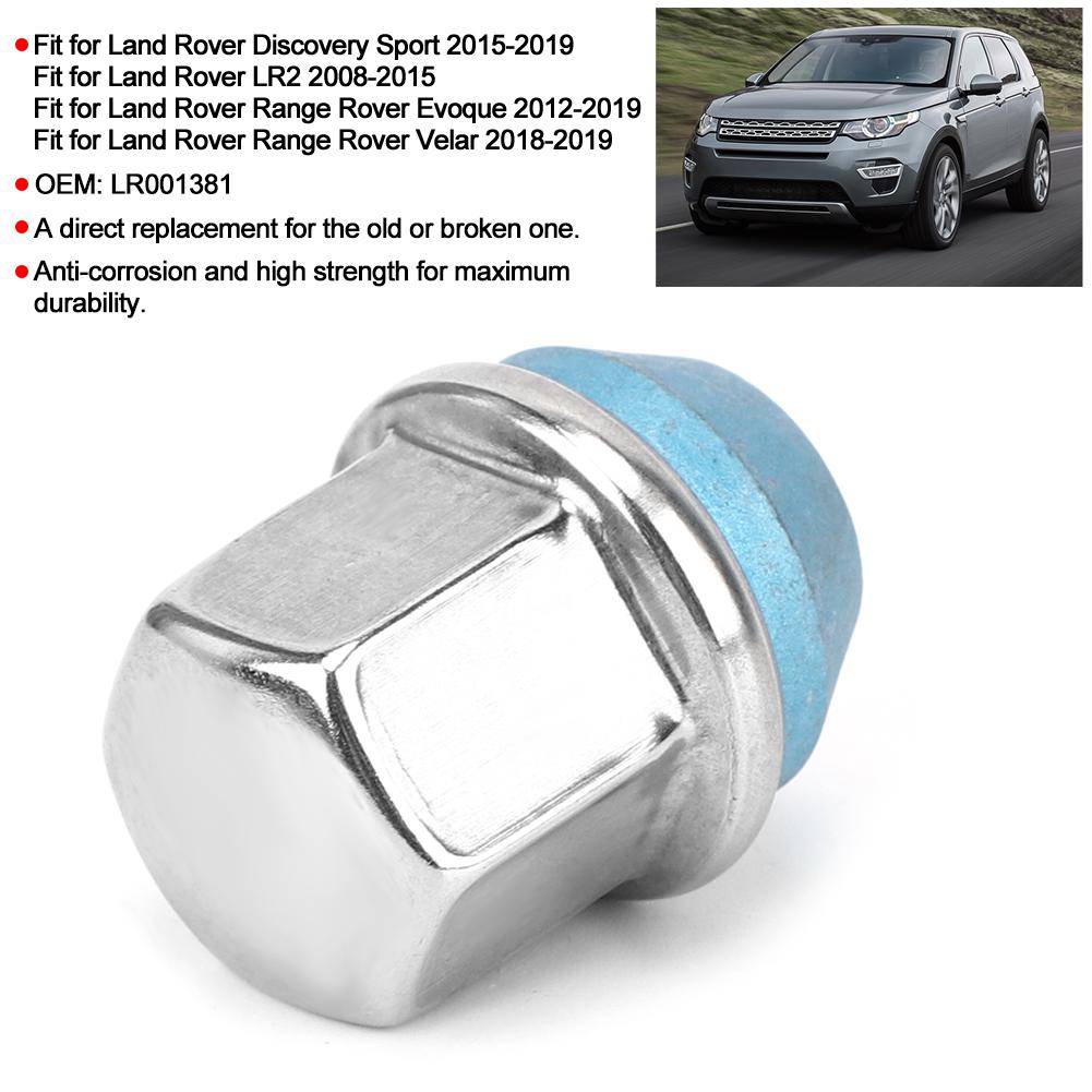 5Pcs Wheel Nuts Set Fit for Land Rover Discovery Sport LR2 Range Rover Evoque Velar LR001381
