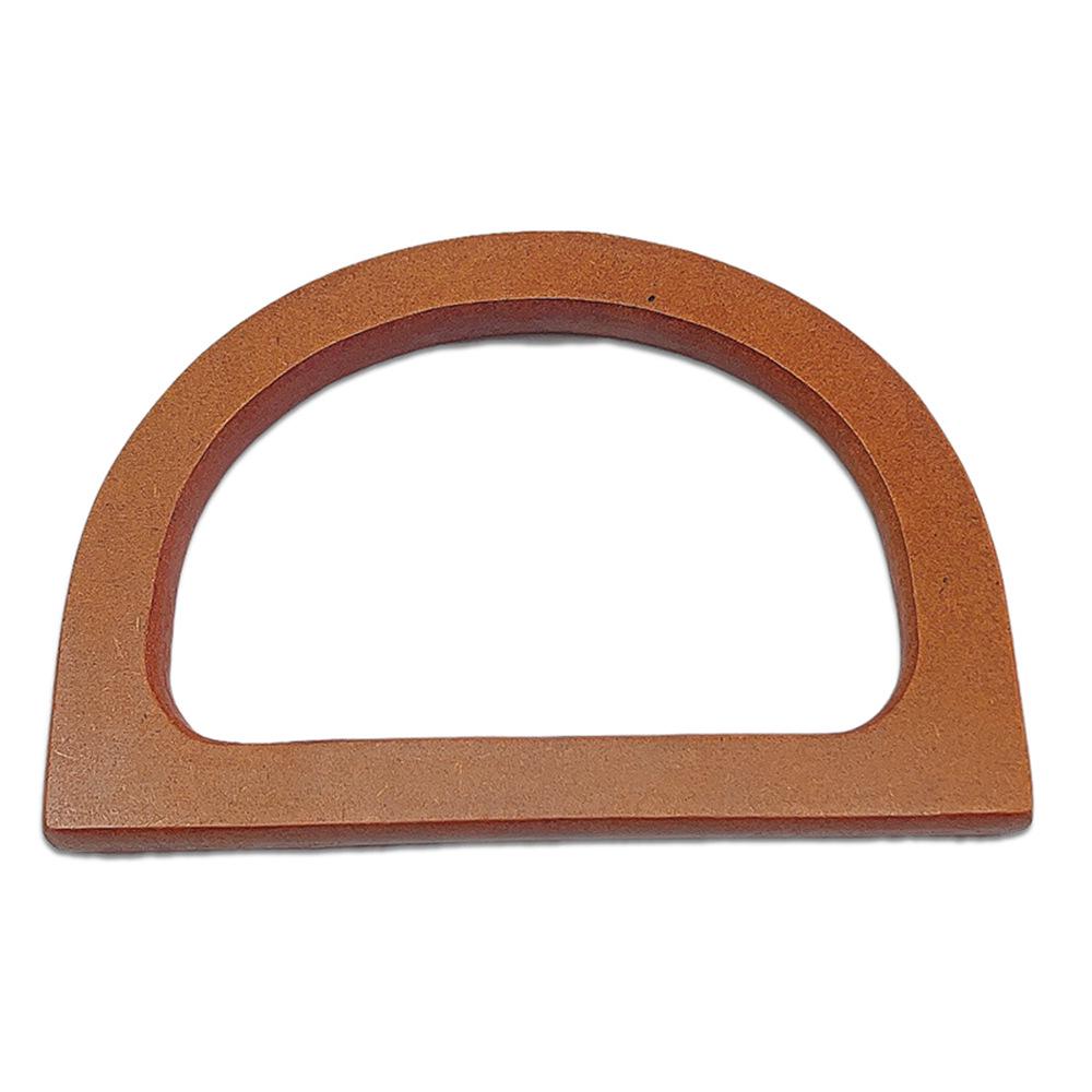 Handmade Bamboo D-Shaped Handle for Bags and Luggage