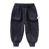 DAVE&BELLA Girls' Fleece-Lined Knit Jogger Pants