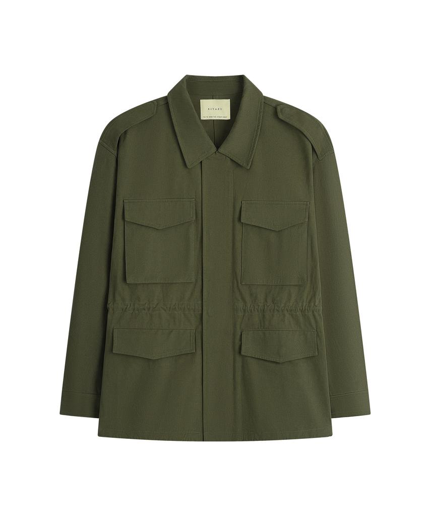 SIYAZU Siot4206 Vintage Field Jacket_Khaki