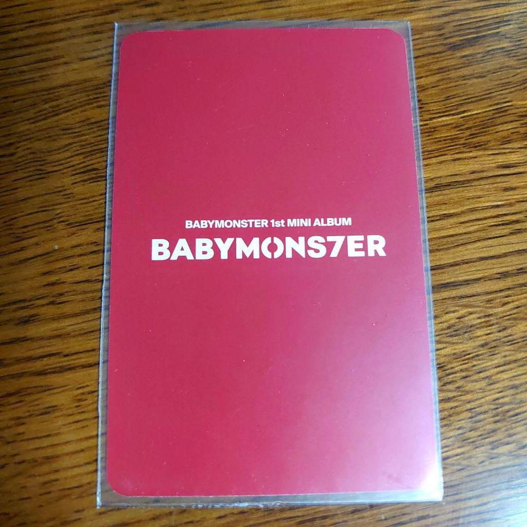 [USED] BABYMONSTER Chikita Trading Card Hottracks Pre-order Bonus