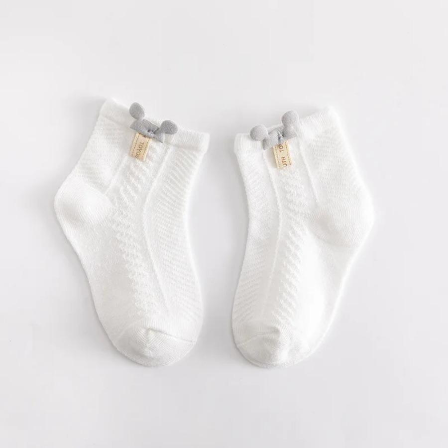 Summer Baby Mesh Thin Socks Cartoon Soft Cotton Newborn Sock Princess Infant Toddler Girls Cute Breathable Socks