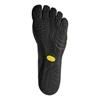 Vibram FiveFingers KSO EVO Running Small XS Gym EU40 14M0701 Men's Five-Toe Shoes, 3mm, Trek, Training, Black, (25.0cm), [Used]
