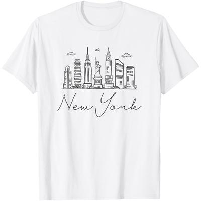 New York Skyline T-Shirt(6)