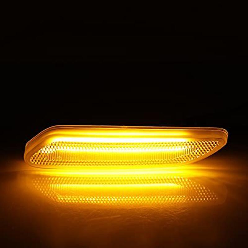 For MINI Cooper R60 R61 2010 2016 LED Front Turn Signal Lights Clear Marker Lights for Improved Safety and Style