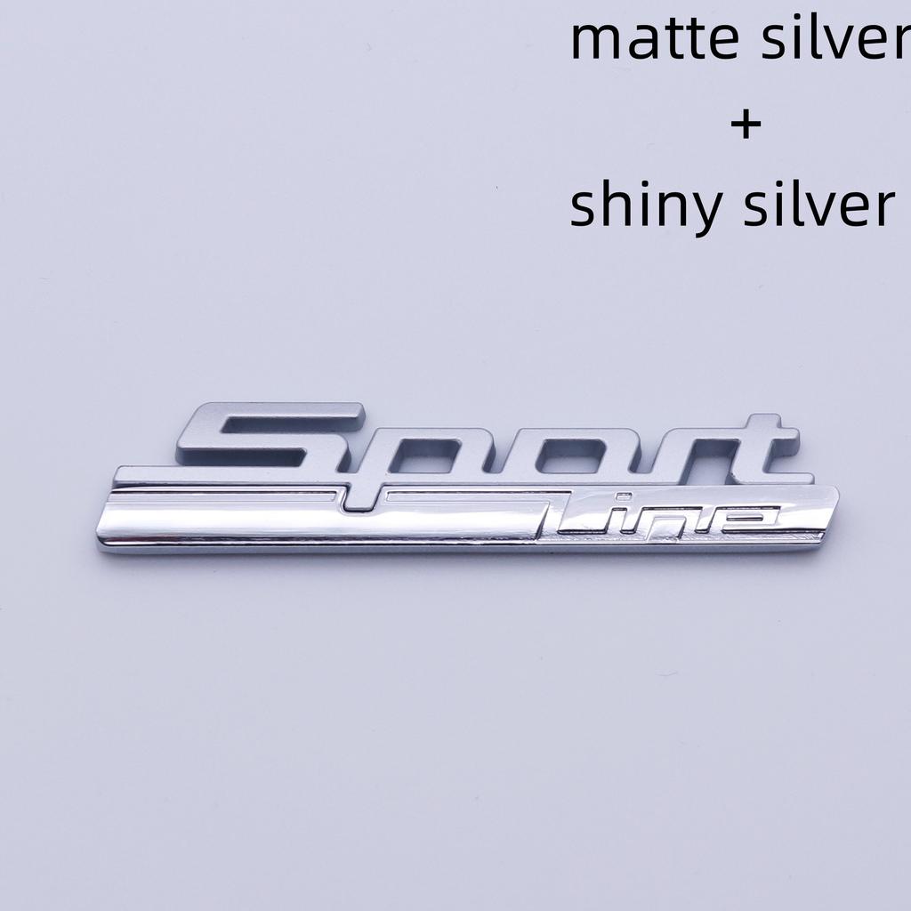 Metallic Car Sports Line Fender and Trunk Badge Stickers Car Sport Logo for BMW