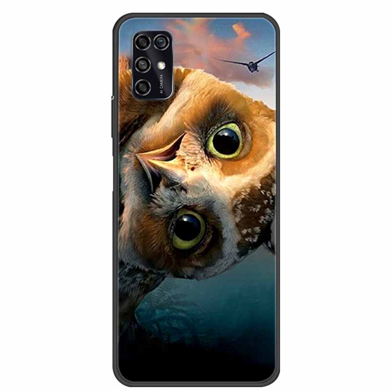 For ZTE Blade V2020 Smart Case Black Bumper Silicon TPU Soft Phone Cover Case For ZTE Blade V20 Smart 8010 Funda Cartoon Coque